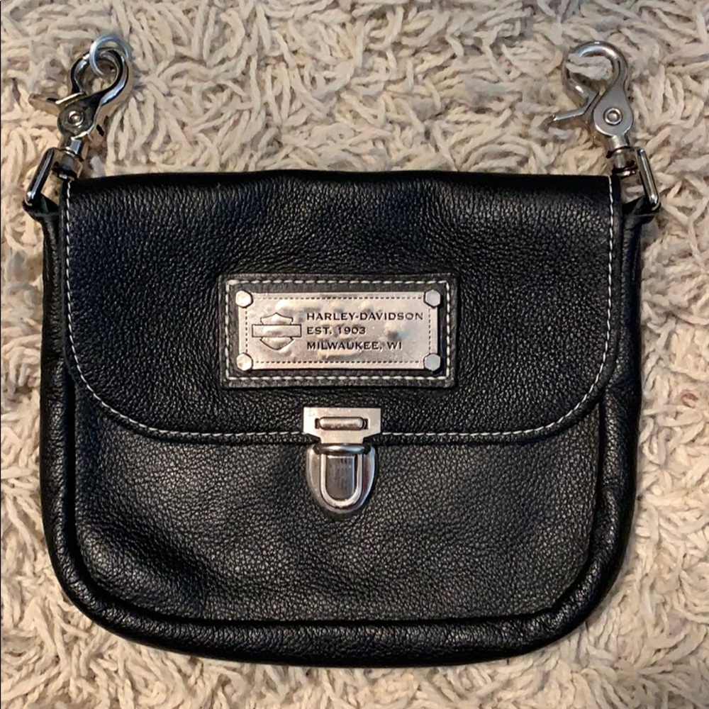 Harley Davidson riding purse